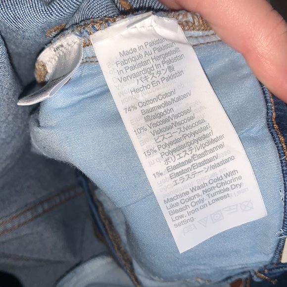 Madewell | Mid Rise Skinny Leg Button Fly Size 25 - Picture 9 of 9